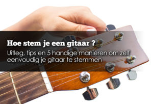 Gitaar stemmen