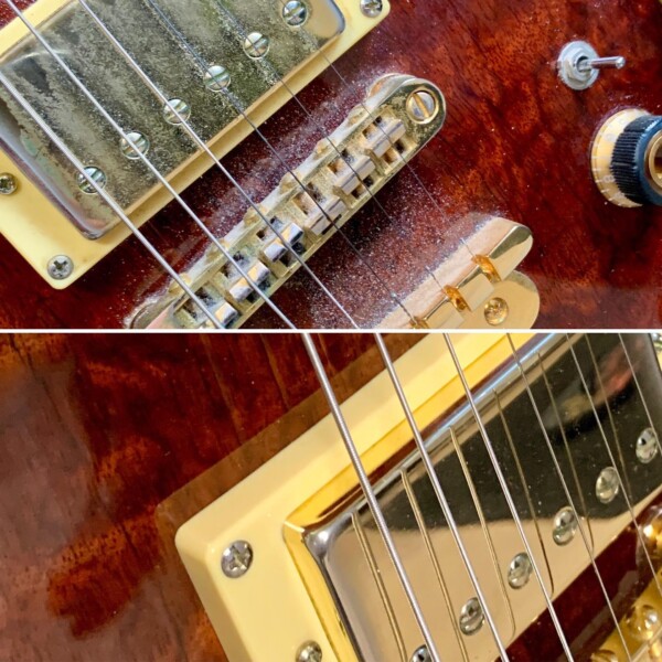 Deze gitaar was toe aan een flinke onderhoudsbeurt:
✅ Body ontvet;
✅ Fretboard grondig gereinigd en geolied;
✅ Nieuwe set 10-46 snaren;
✅ Afgesteld; halscurve, actie en geïntoneerd.
.
.
.
guitarmaintenance guitarrepair electricguitar ibanez guitarsofinstagram instaguitar rockology zevenaar